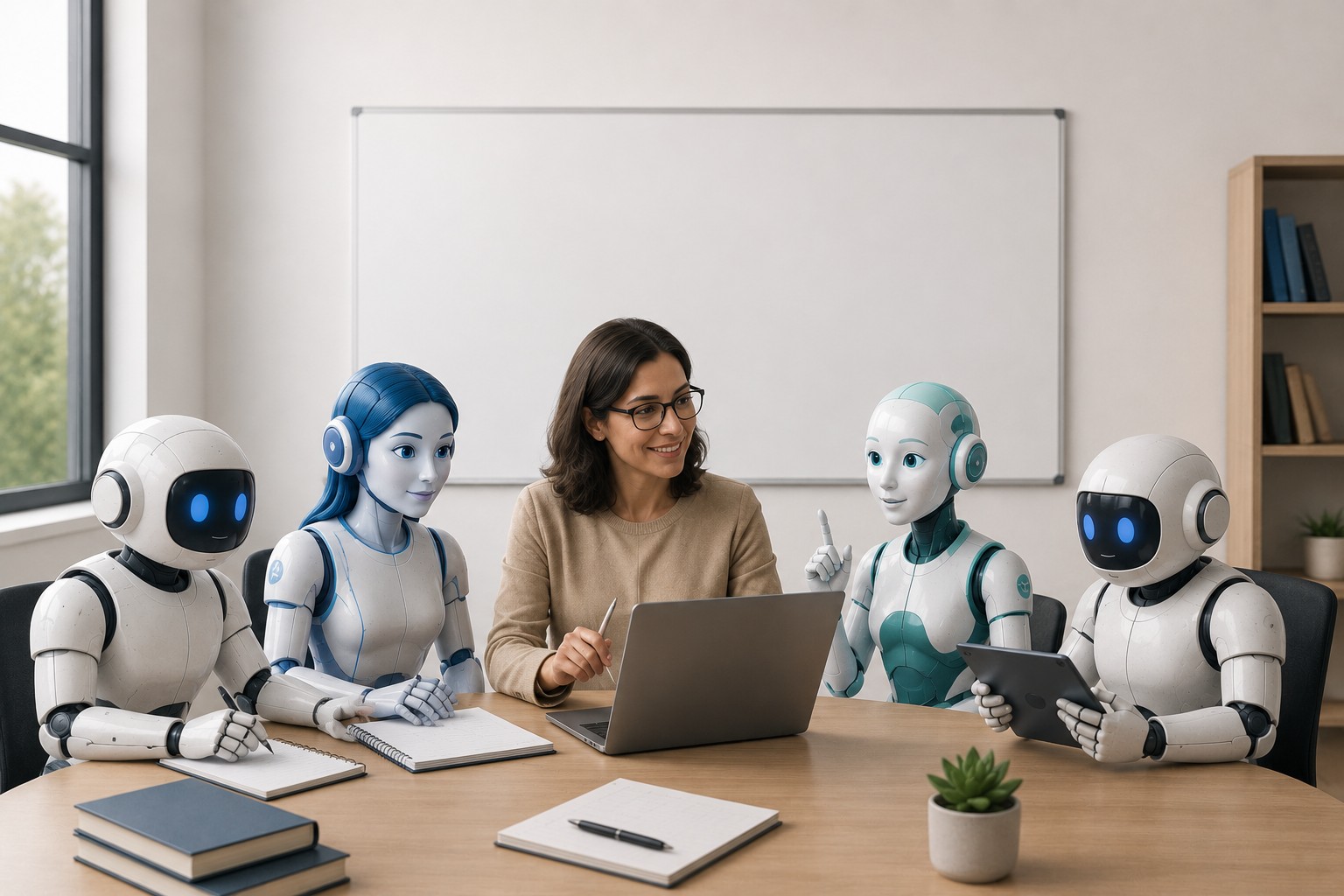 Agentes de IA: El nuevo equipo de trabajo en la docencia (Guía básica para docentes)