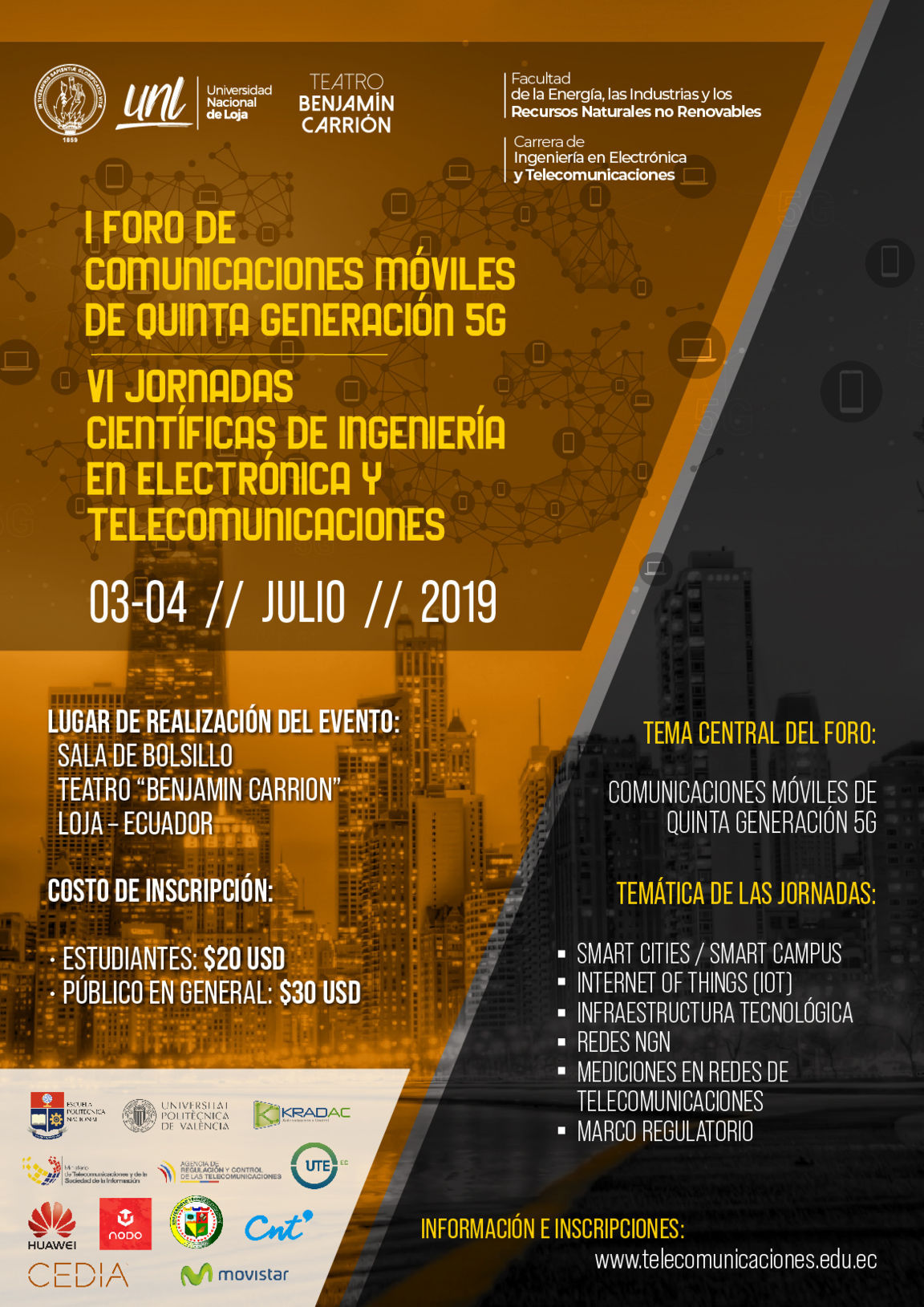VI Jornadas Científicas de Ingeniería en Electrónica y Telecomunicaciones